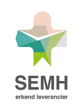Logo SEMH erkend leverancier therapeutische elastische kousen van Meycare